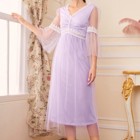 $6 SHEIN NIGHT DRESS. NEW WITHOUT TAGS. SIZE L. $6 IF BUNDLED - Picture 4 of 15